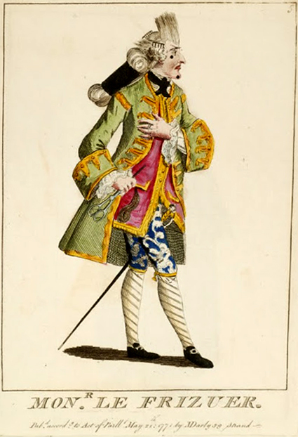 Monsieur le Frizuer 1771